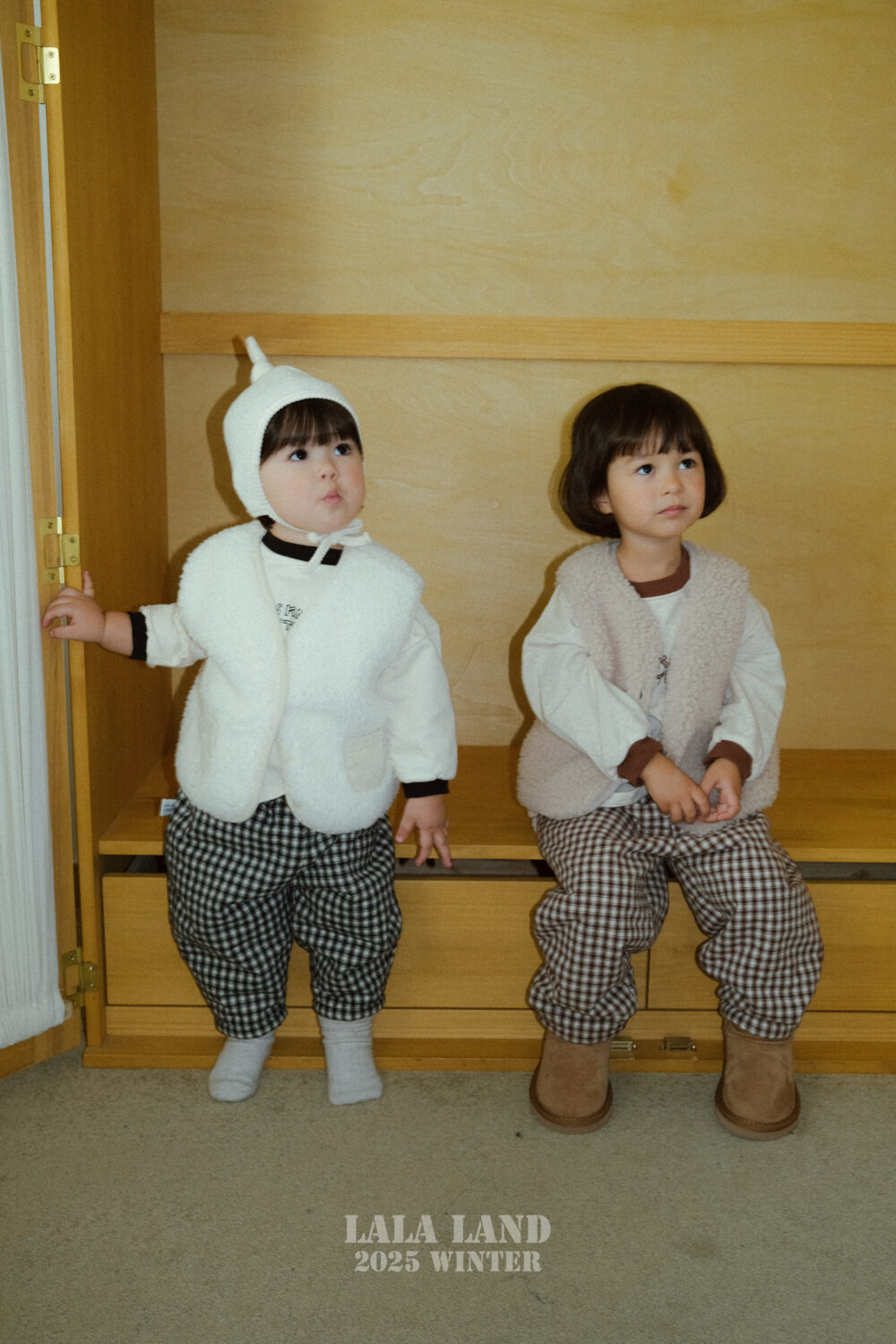 <b>LALALAND背心</b>Winter보아털 조끼 6-20M