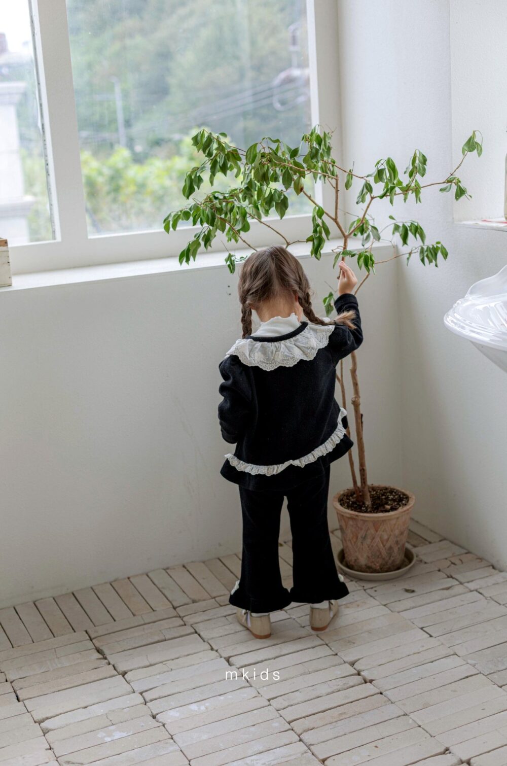 <b>ＭKIDS褲子</b>Winter에블린프릴팬츠  65-115CM