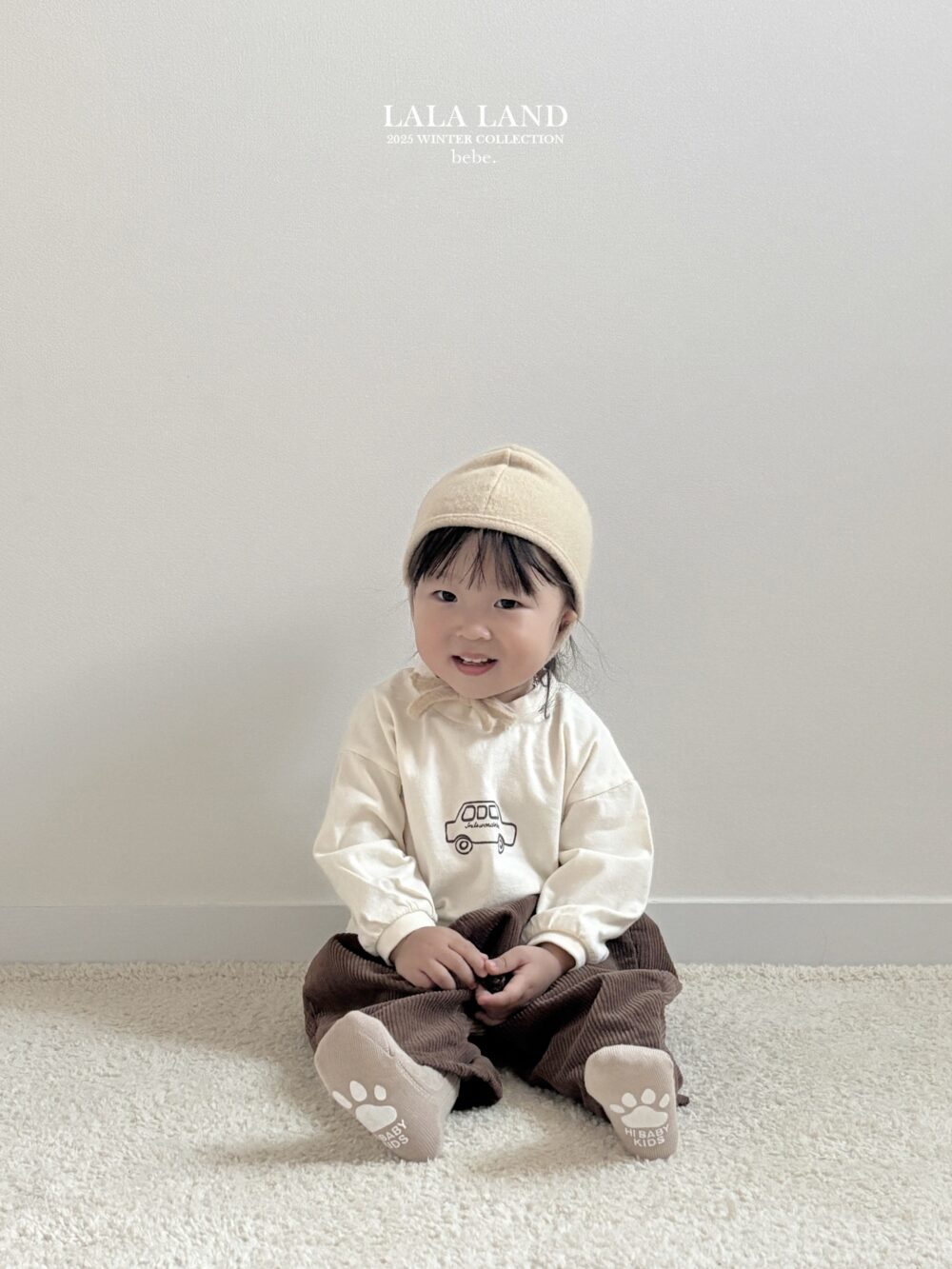 <b>LALALANDT恤</b>Winter토이 시보리 티  6-20M