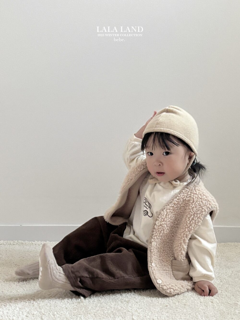 <b>LALALANDT恤</b>Winter토이 시보리 티  6-20M