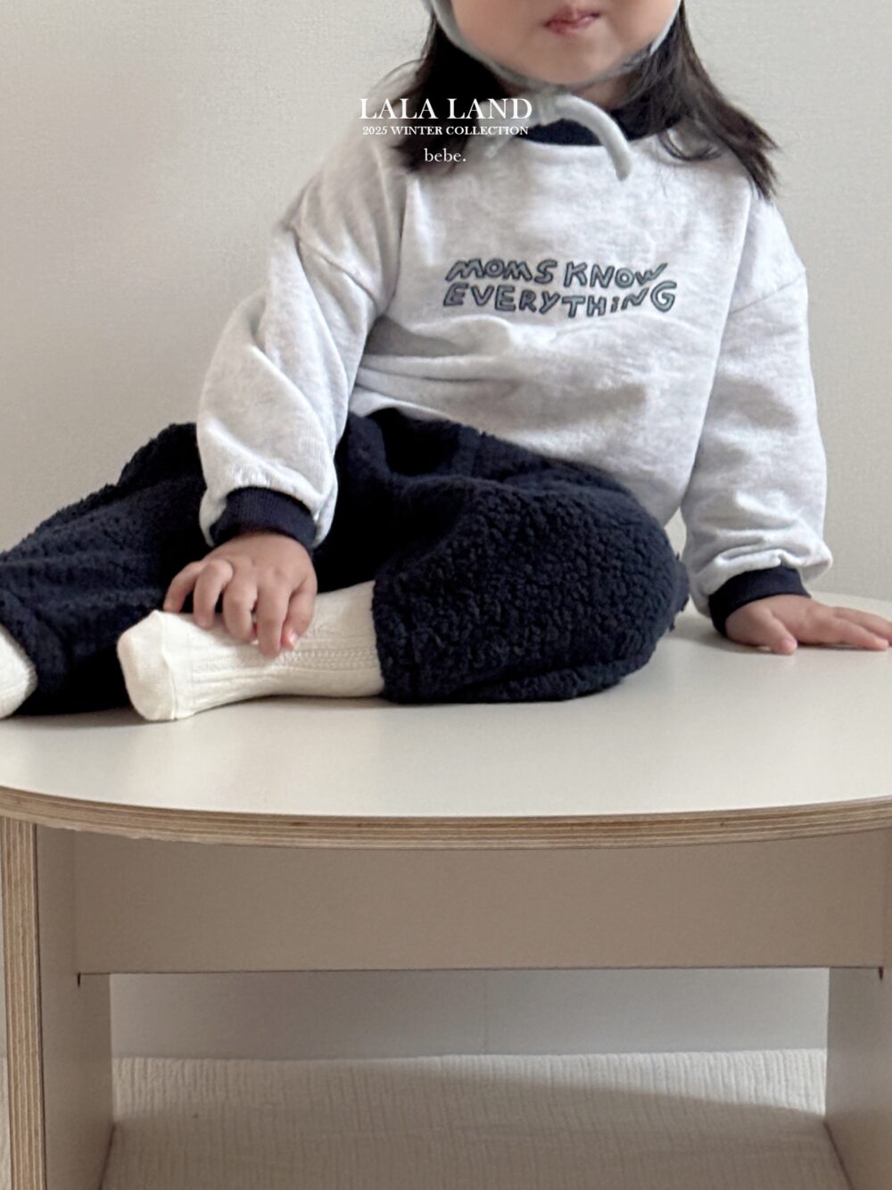 <b>LALALAND褲子</b>Winter뽀글 소시지 바지  6-20M