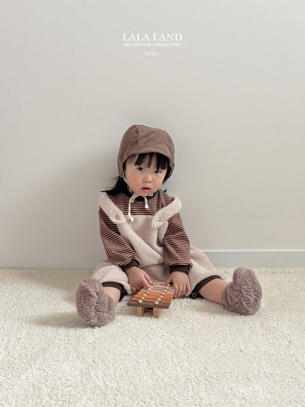 <b>LALALAND吊帶褲</b>Winter올인원 링구 슈트  6-20M