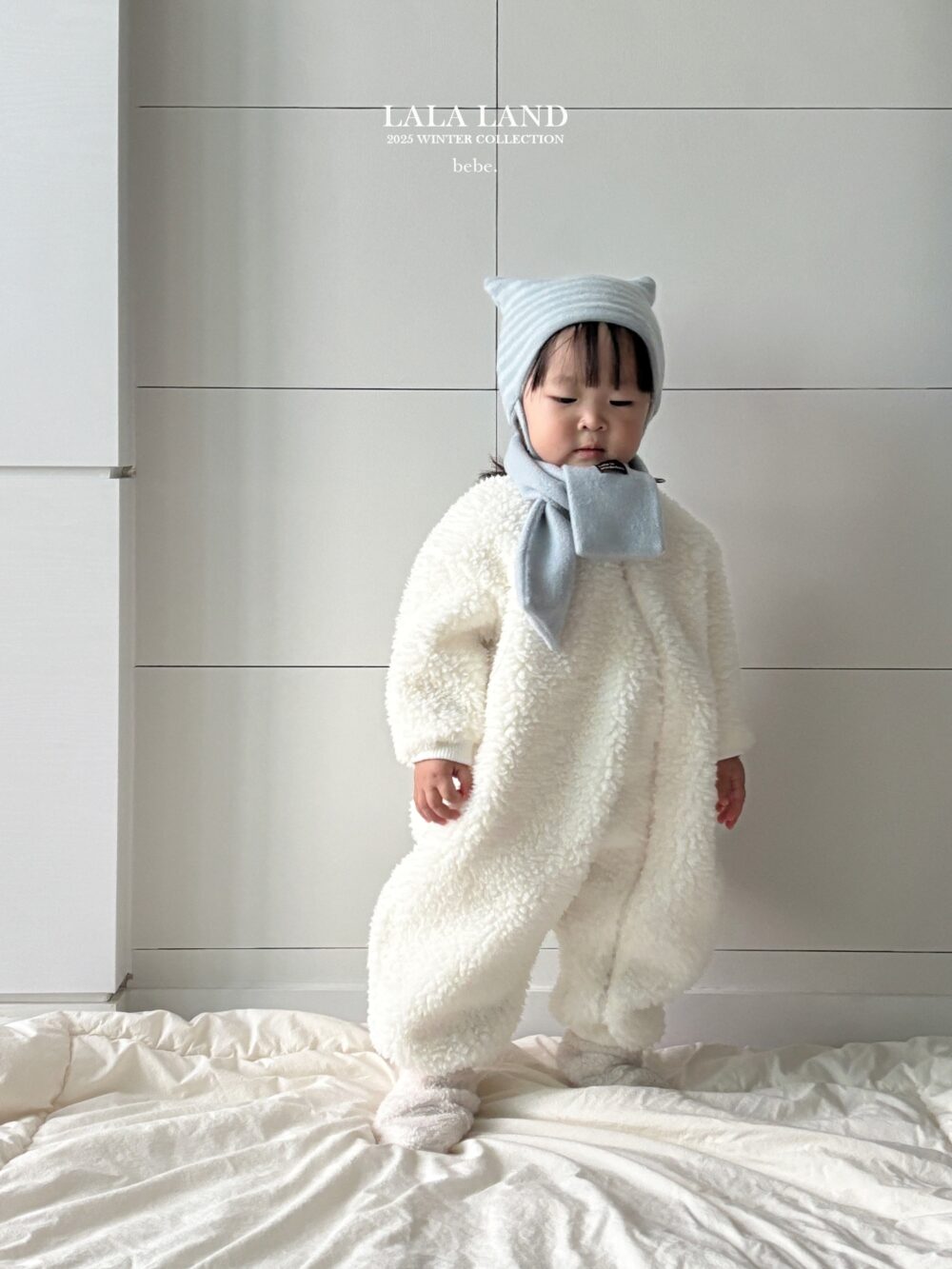 <b>LALALAND圍巾</b>Winter컬러 니트 머플러  6-20M