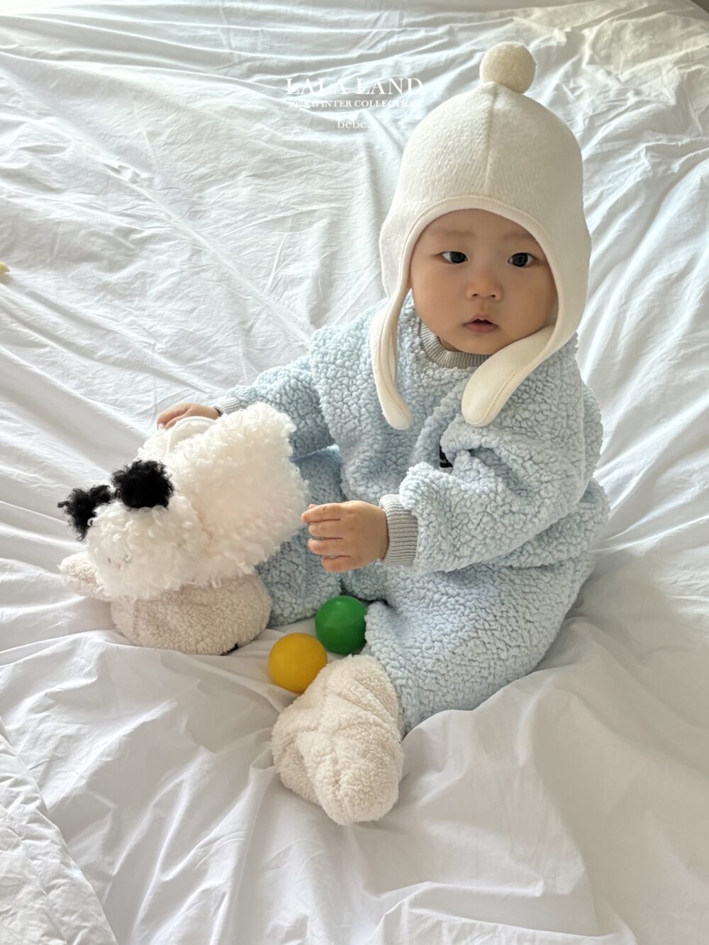 <b>LALALAND帽子</b>Winter폼폼 보넷 6-20M