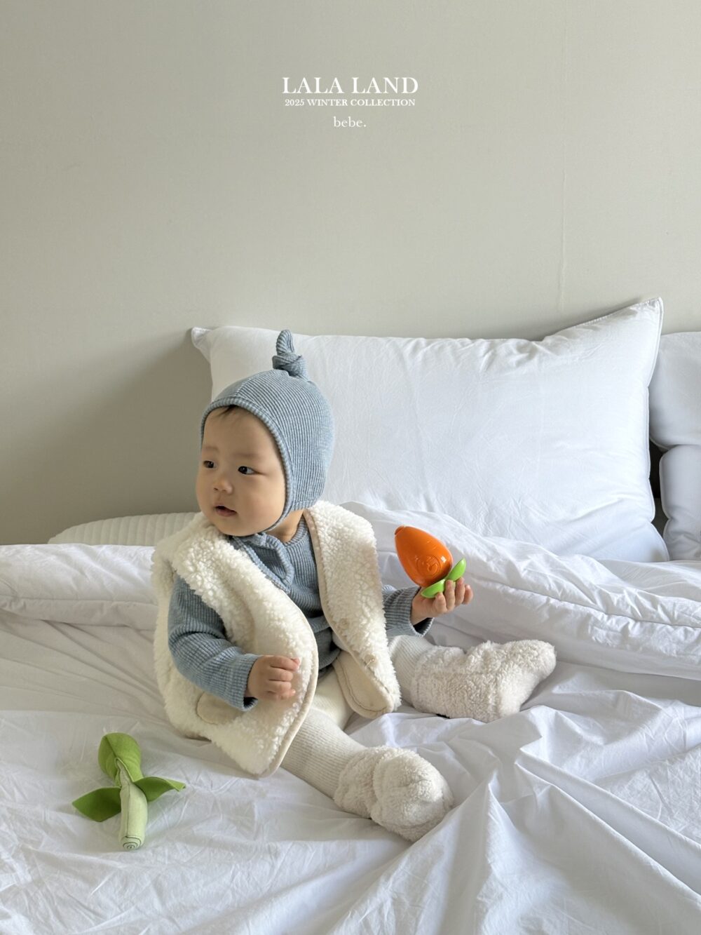 <b>LALALAND背心</b>Winter보아털 조끼 6-20M