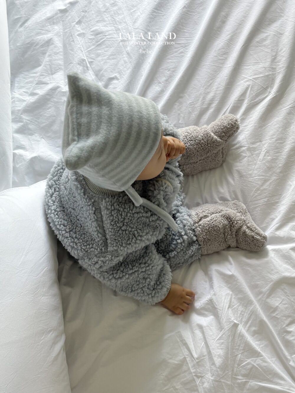 <b>LALALAND帽子</b>Winter쁘띠 캣 비니   6-20M