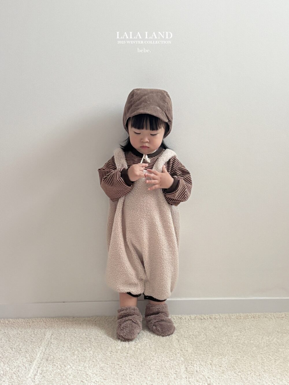 <b>LALALAND吊帶褲</b>Winter올인원 링구 슈트  6-20M