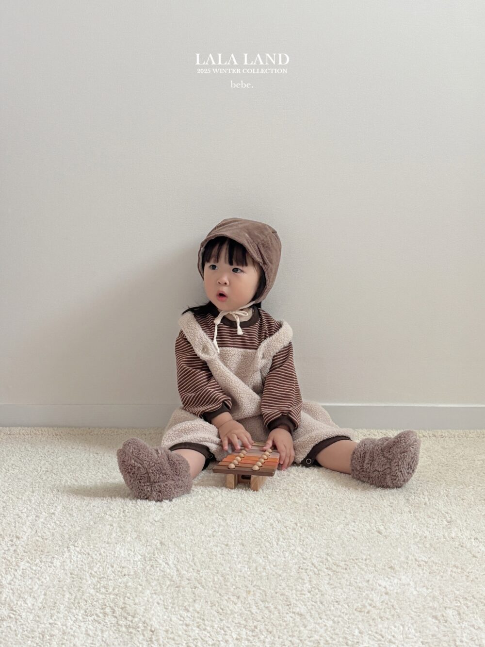 <b>LALALAND吊帶褲</b>Winter올인원 링구 슈트  6-20M