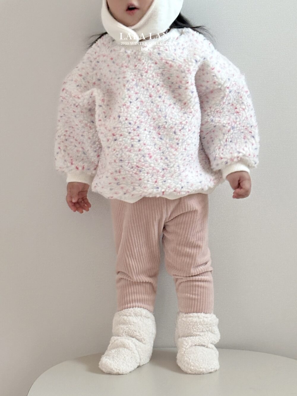 <b>LALALAND內搭褲</b>Winter 밍크 골지 레깅스   6-20M