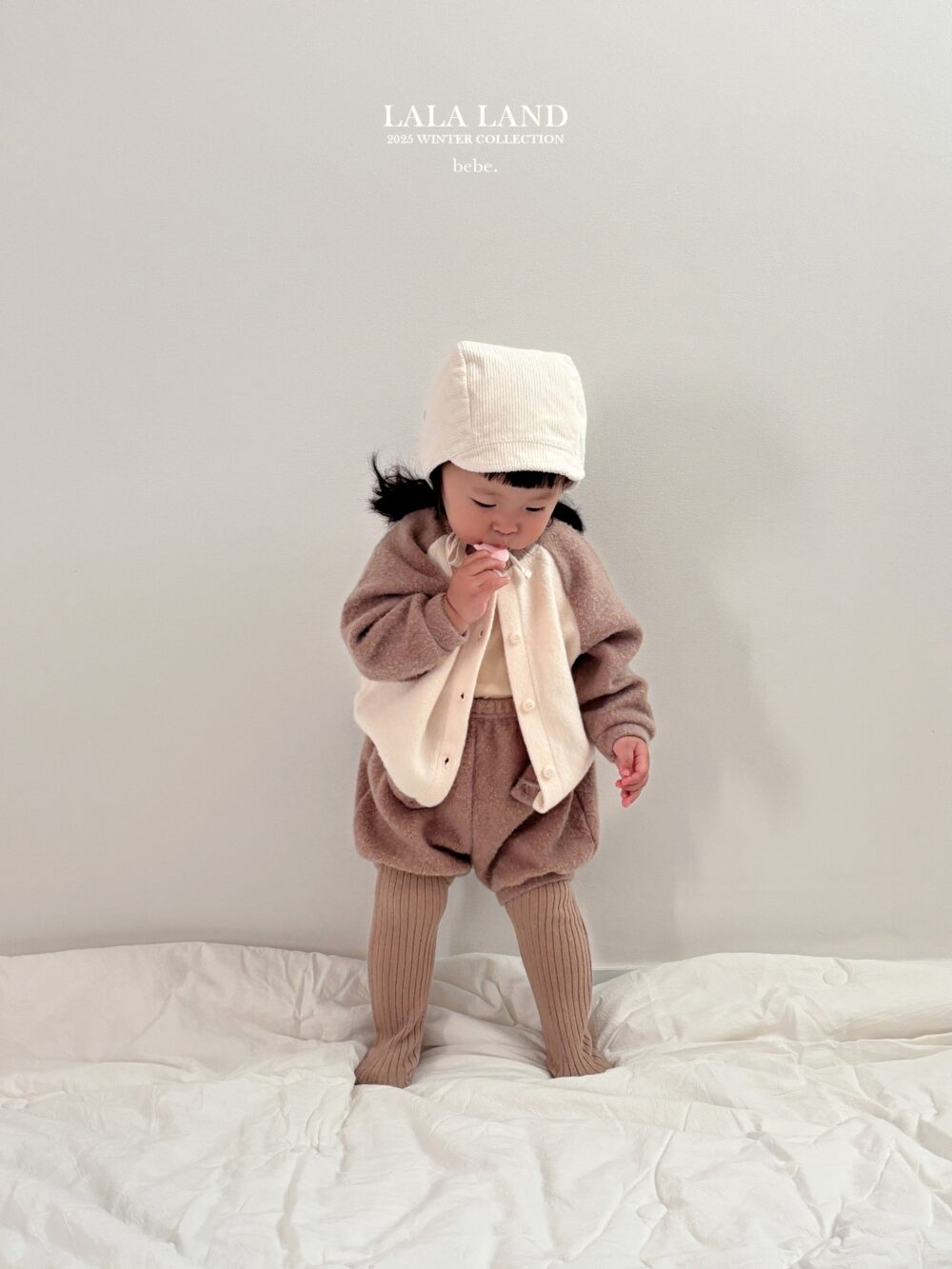 <b>LALALAND褲子</b>Winter니트 블루머  6-20M