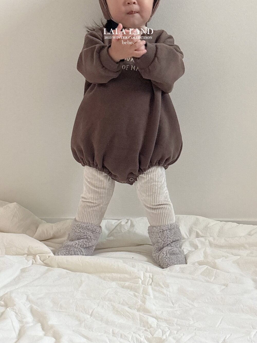 <b>LALALAND內搭褲</b>Winter 밍크 골지 레깅스   6-20M