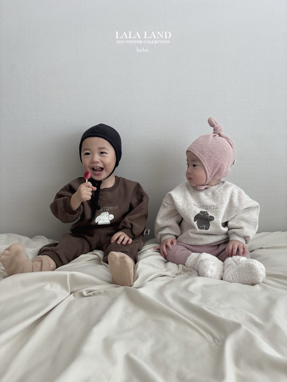 <b>LALALAND衛衣</b>Winter스노우 베어 맨투맨  6-20M