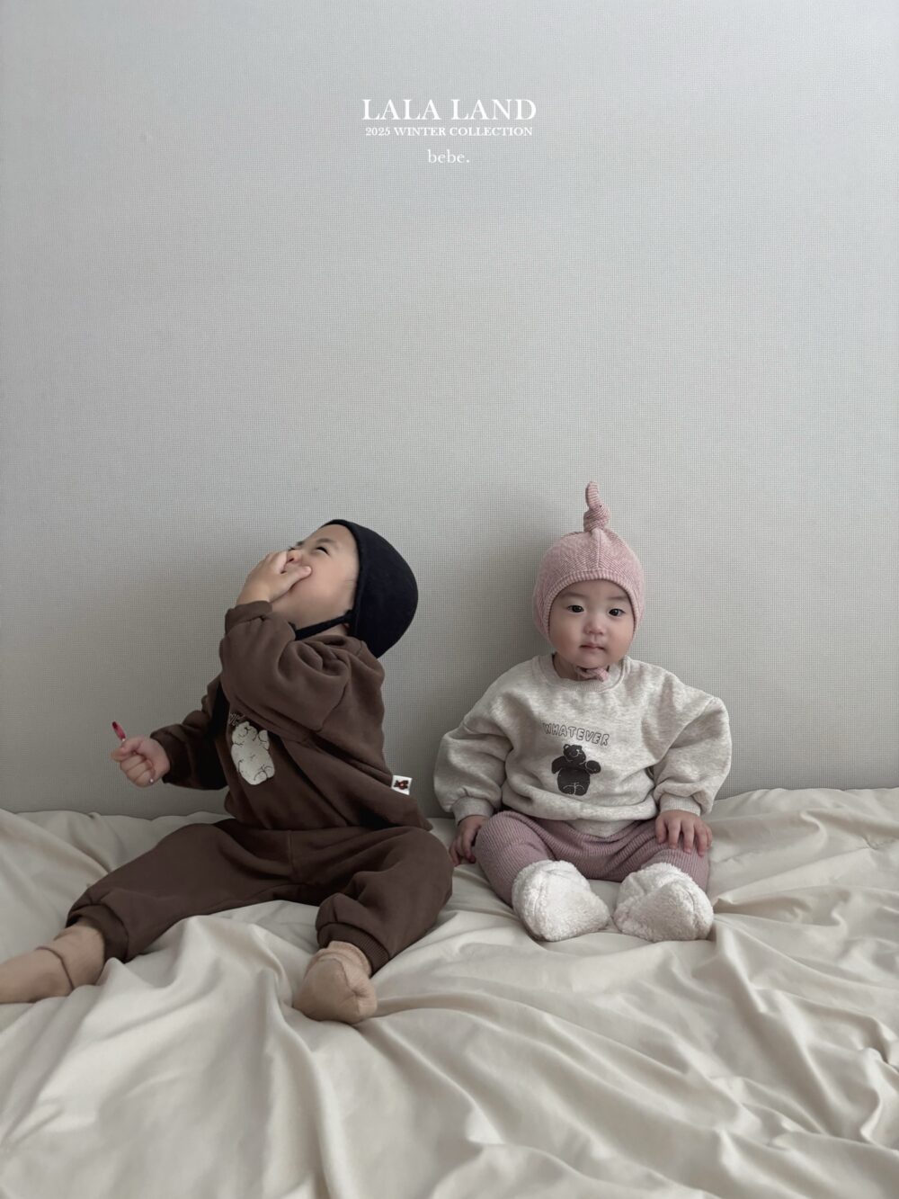 <b>LALALAND衛衣</b>Winter스노우 베어 맨투맨  6-20M