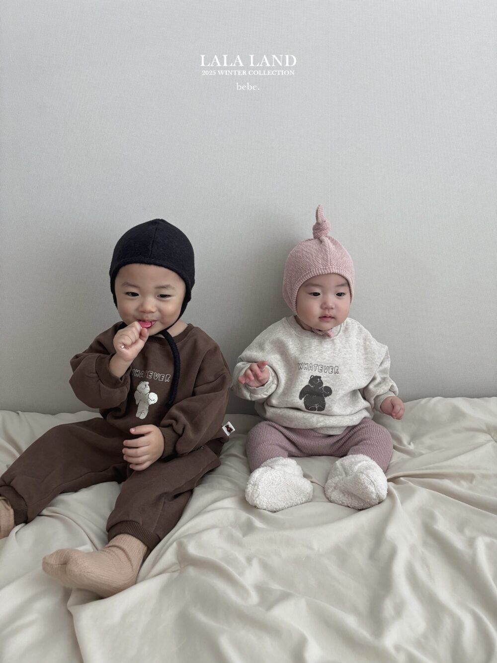 <b>LALALAND衛衣</b>Winter스노우 베어 맨투맨  6-20M