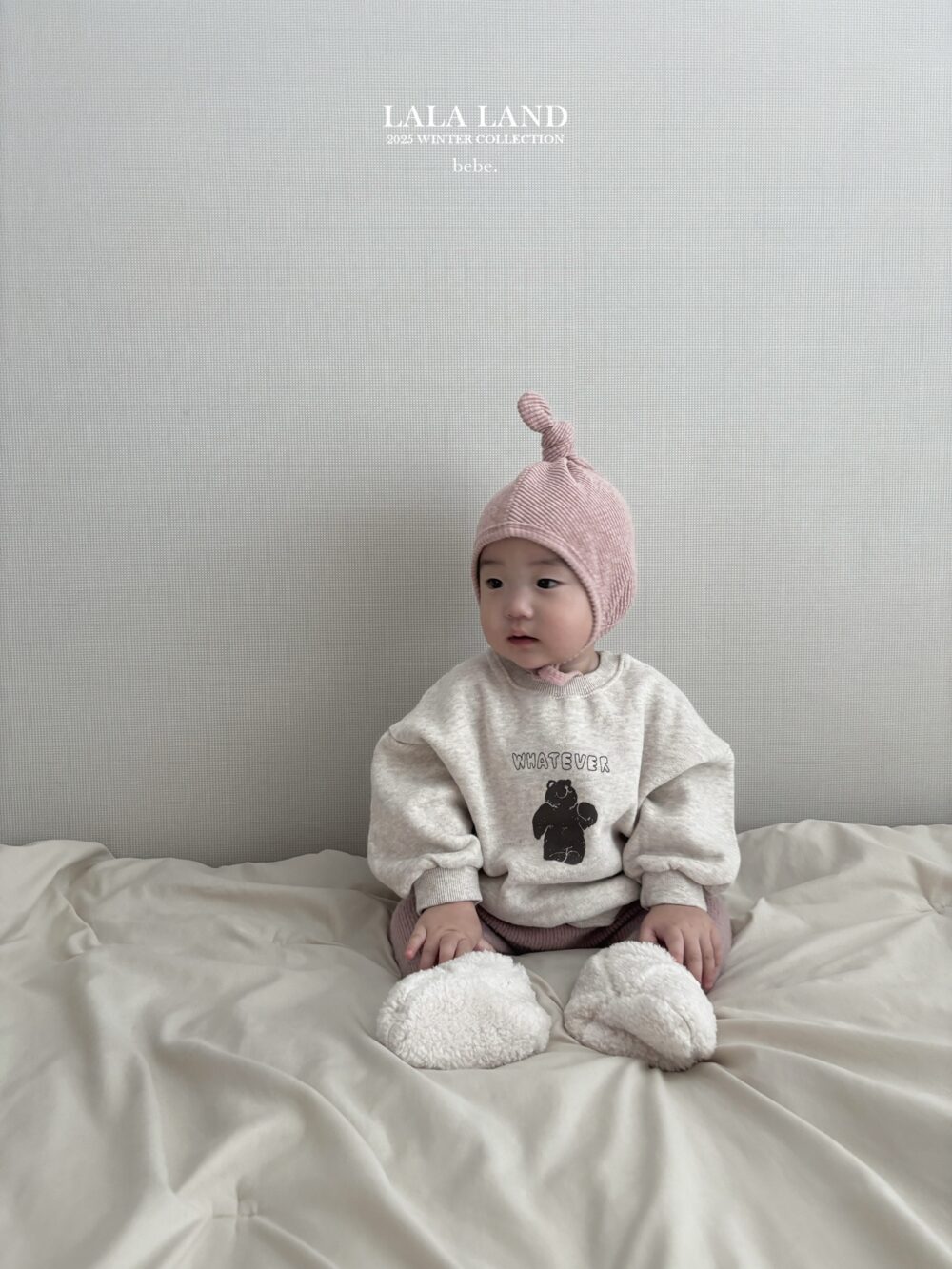 <b>LALALAND衛衣</b>Winter스노우 베어 맨투맨  6-20M