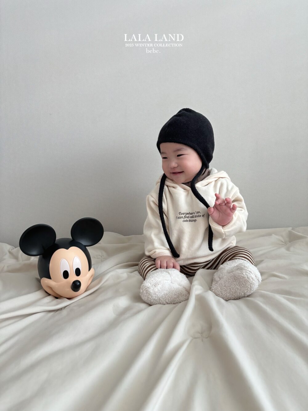 <b>LALALAND衛衣</b>Winter 매직 후드 맨투맨  6-20M