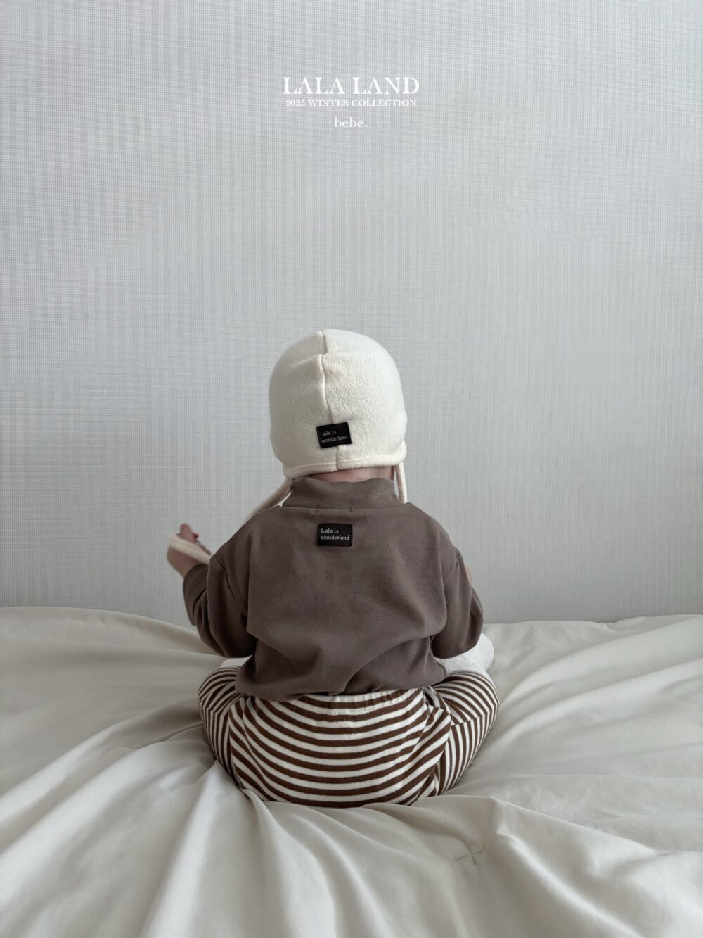<b>LALALAND帽子</b>Winter컬러 니트 보넷  6-20M