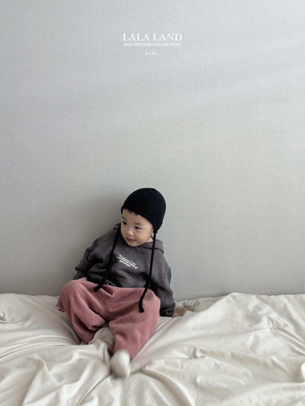 <b>LALALAND帽子</b>Winter컬러 니트 보넷  6-20M