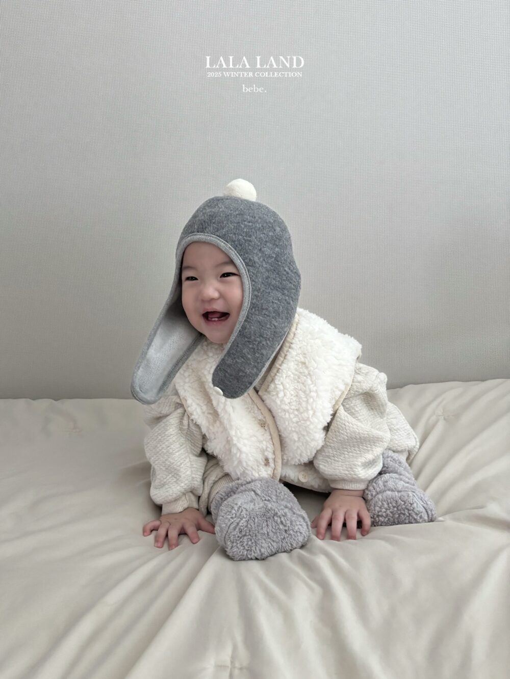 <b>LALALAND帽子</b>Winter폼폼 보넷 6-20M