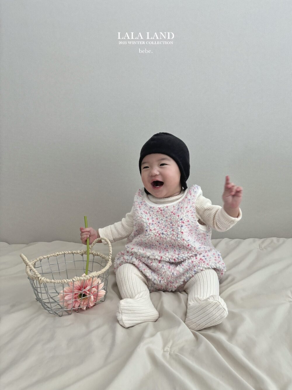 <b>LALALAND背心</b>Winter덤블 조끼  6-20M