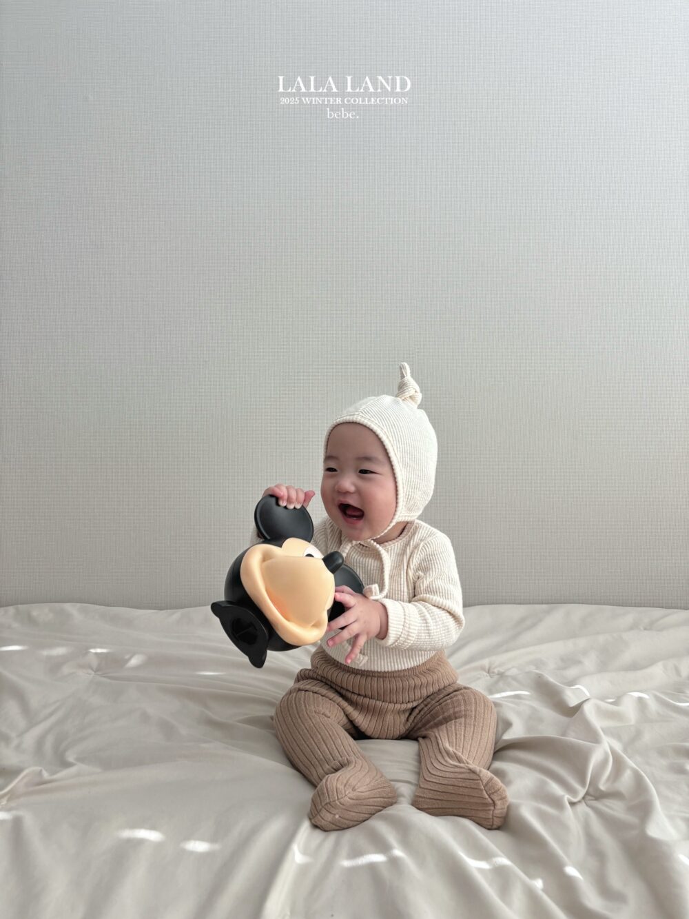 <b>LALALAND內搭褲</b>Winter 니트 골지 유발레깅스   6-20M