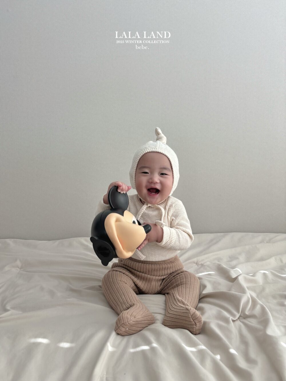 <b>LALALAND內搭褲</b>Winter 니트 골지 유발레깅스   6-20M