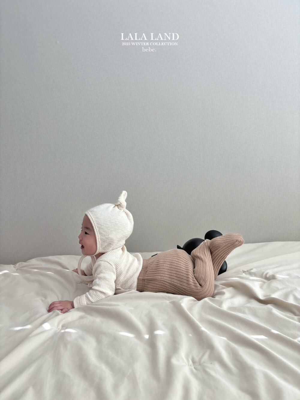 <b>LALALAND內搭褲</b>Winter 니트 골지 유발레깅스   6-20M