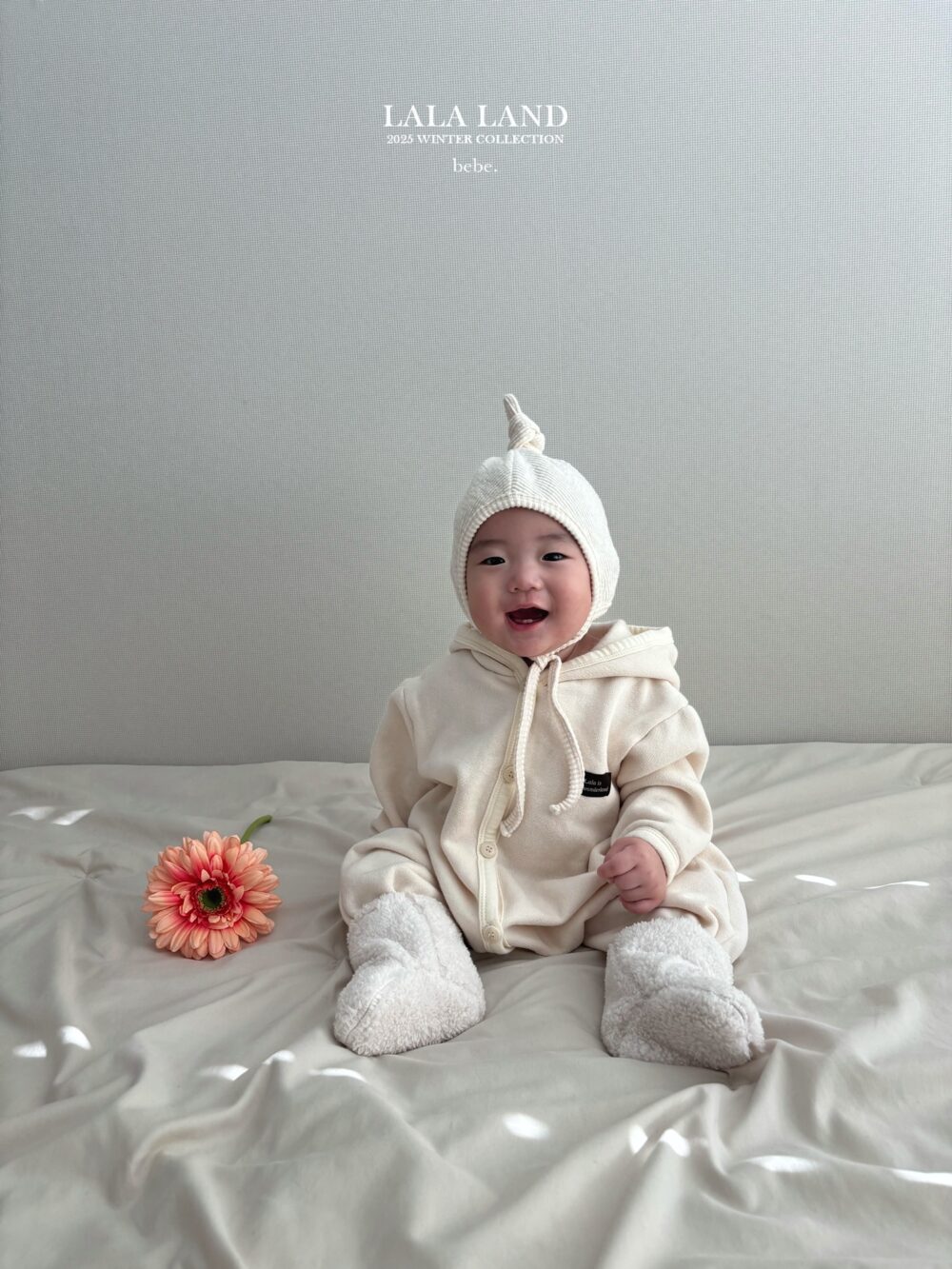 <b>LALALAND連身衣</b>Winter랍빠 후드 슈트  6-20M