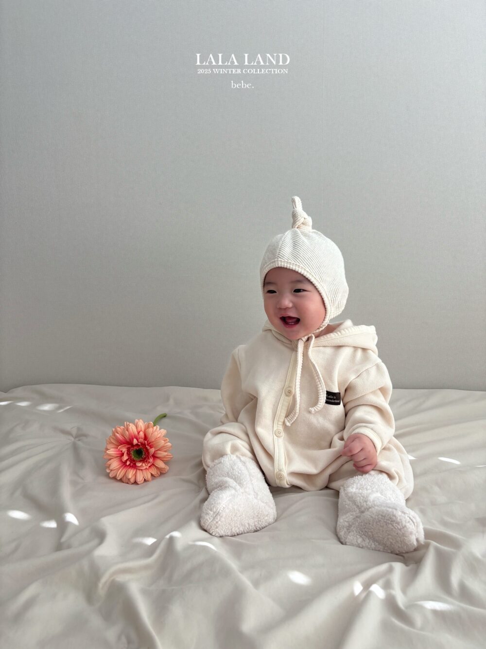 <b>LALALAND連身衣</b>Winter랍빠 후드 슈트  6-20M