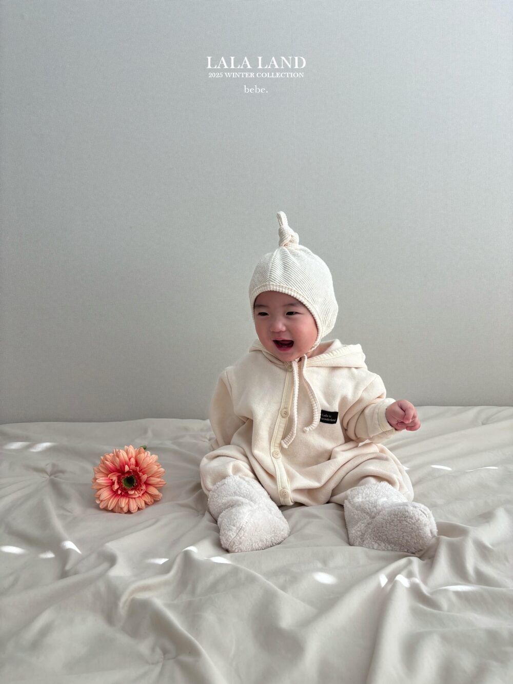 <b>LALALAND連身衣</b>Winter랍빠 후드 슈트  6-20M