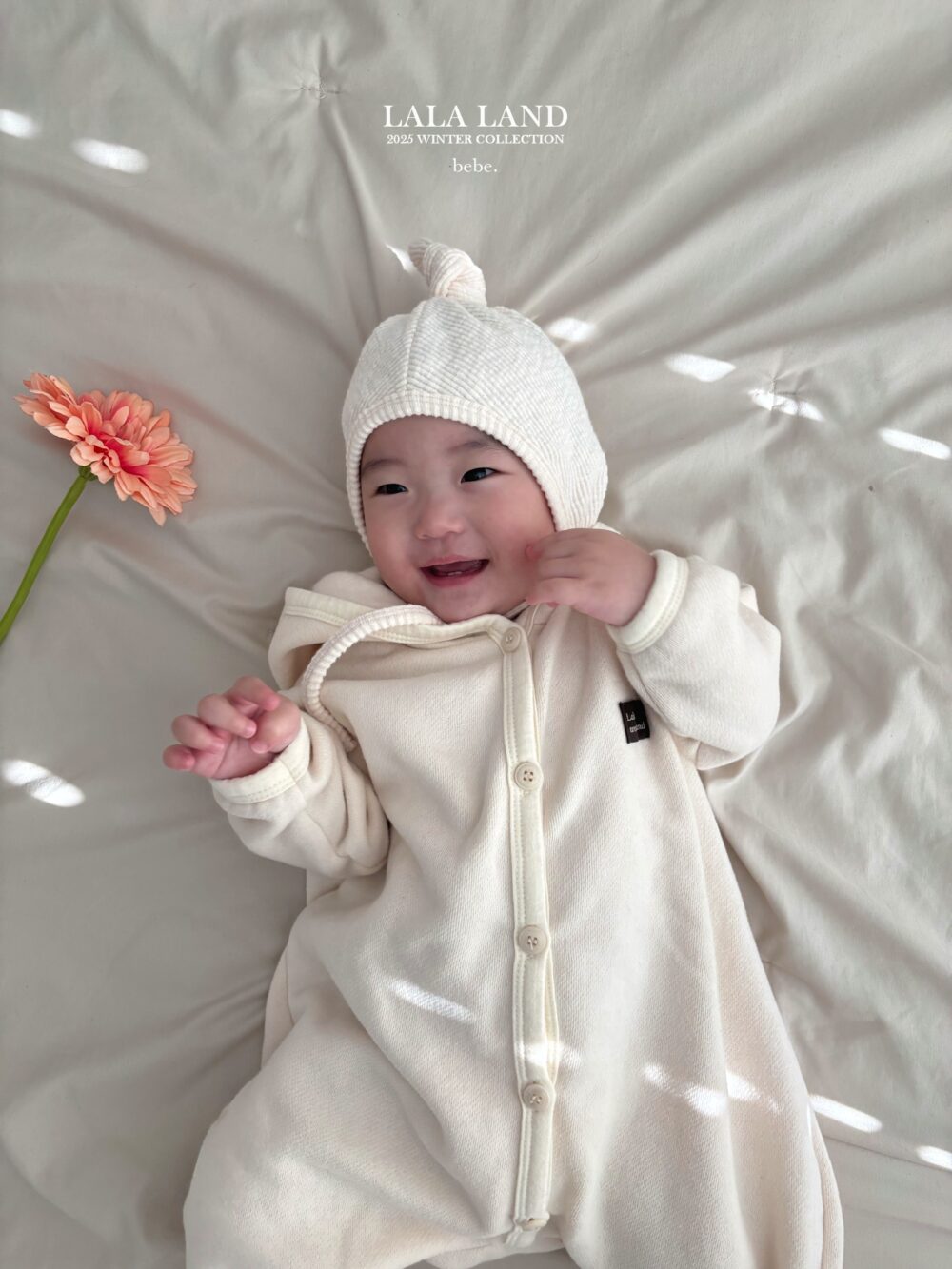 <b>LALALAND連身衣</b>Winter랍빠 후드 슈트  6-20M