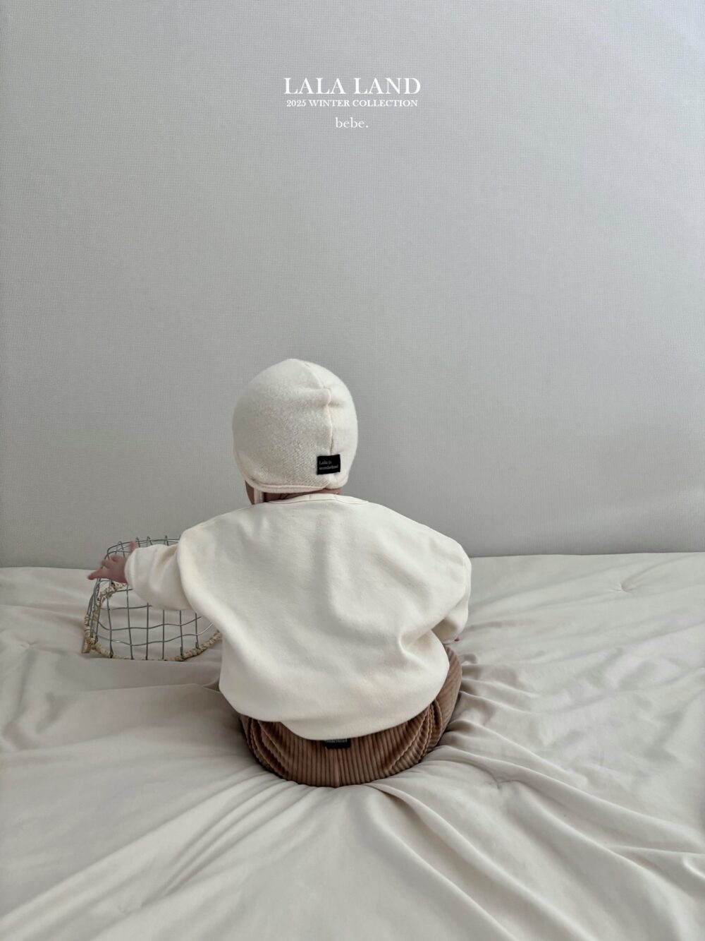 <b>LALALAND衛衣</b>Winter피치 랍빠 맨투맨  6-20M