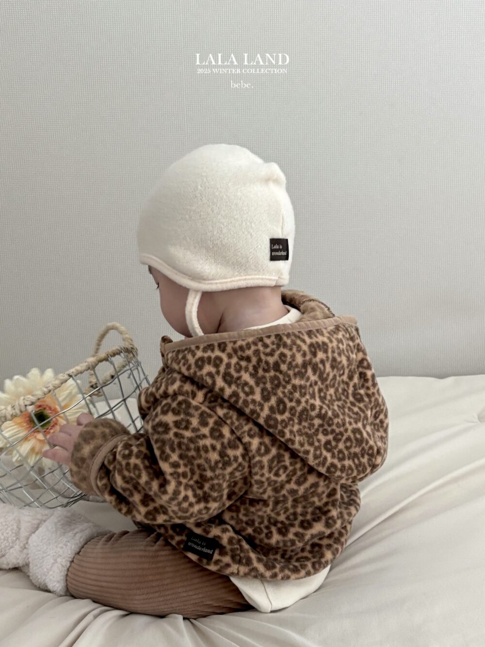 <b>LALALAND帽子</b>Winter컬러 니트 보넷  6-20M