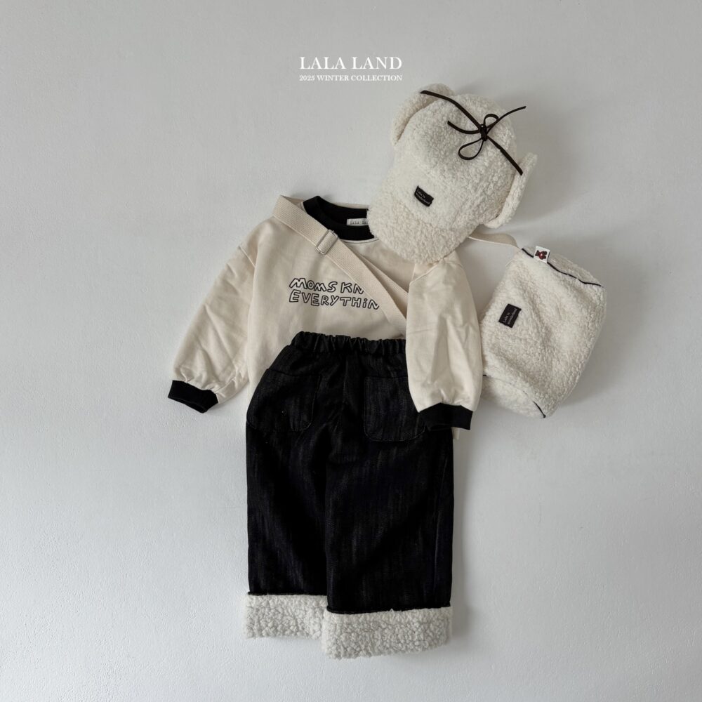 <b>LALALAND帽子</b>Winter 베어 귀달이 캡 75-120CM