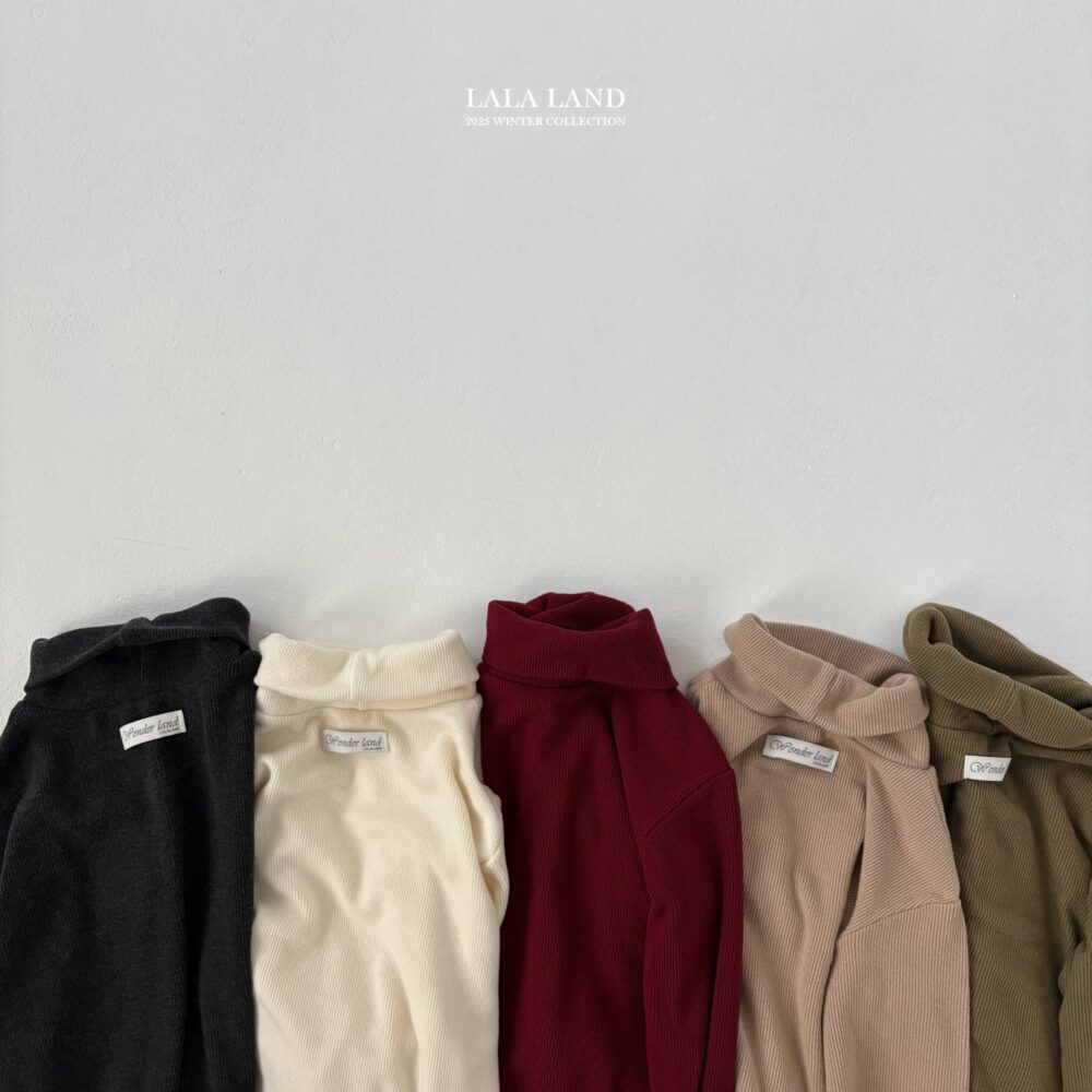 <b>LALALANDT恤</b>Winter 이너 목폴라 티 75-120CM