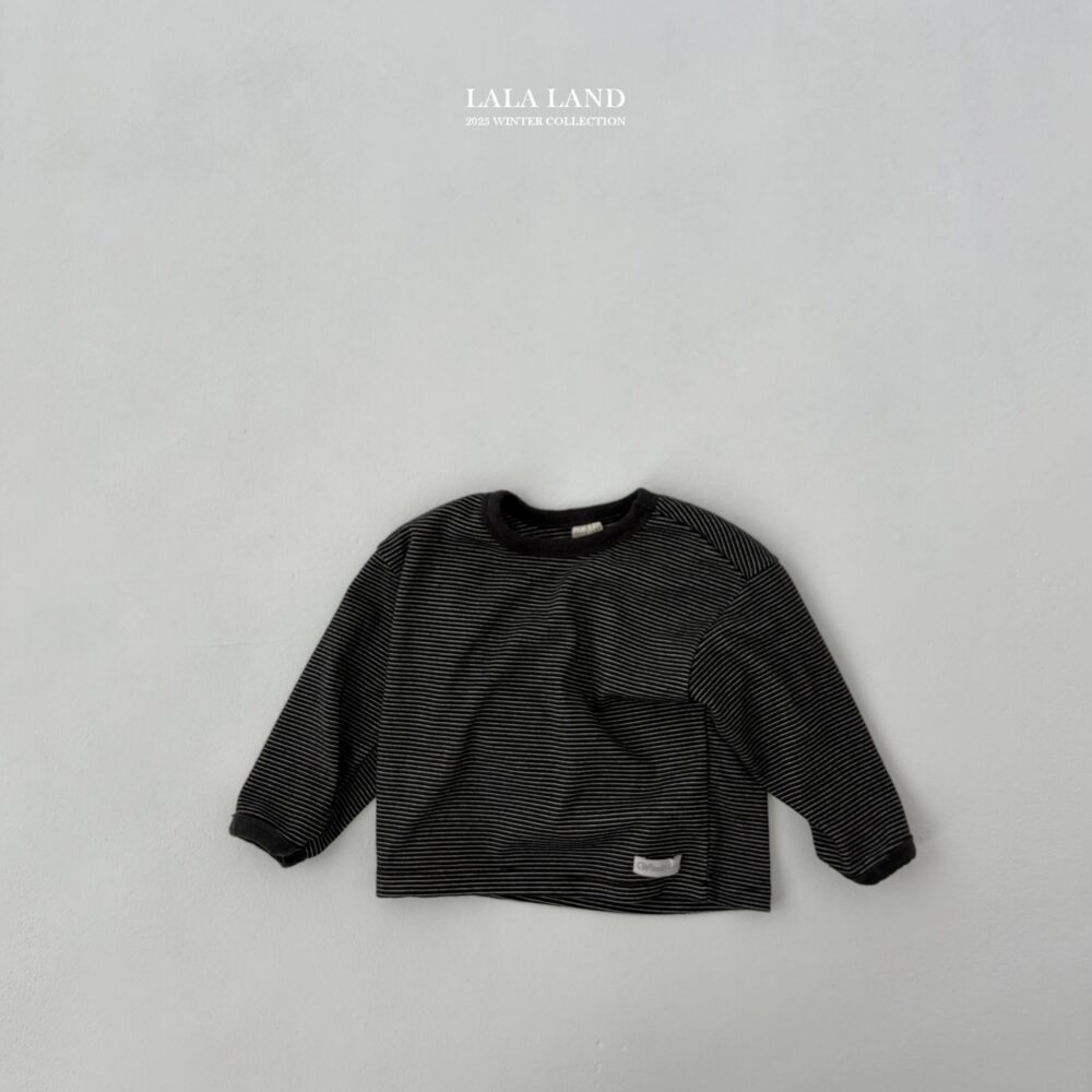 <b>LALALANDT恤</b>Winter 줄 톤톤 티셔츠  75-120CM