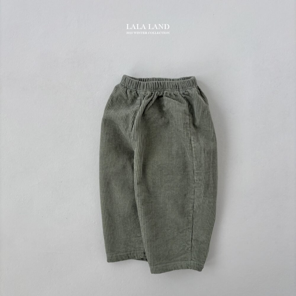 <b>LALALAND褲子</b>Winter 골덴 기모 바지 75-120CM
