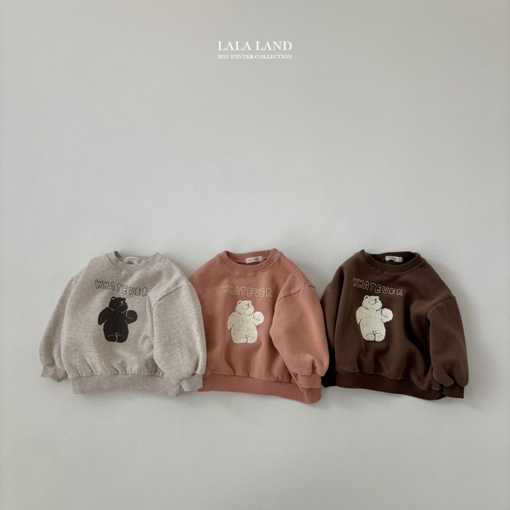<b>LALALAND衛衣</b>Winter 스노우 베어 맨투맨 75-120CM