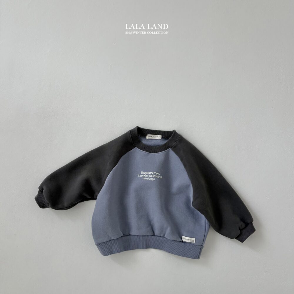 <b>LALALAND衛衣</b>Winter 에브리 라글란 맨투맨 75-120CM