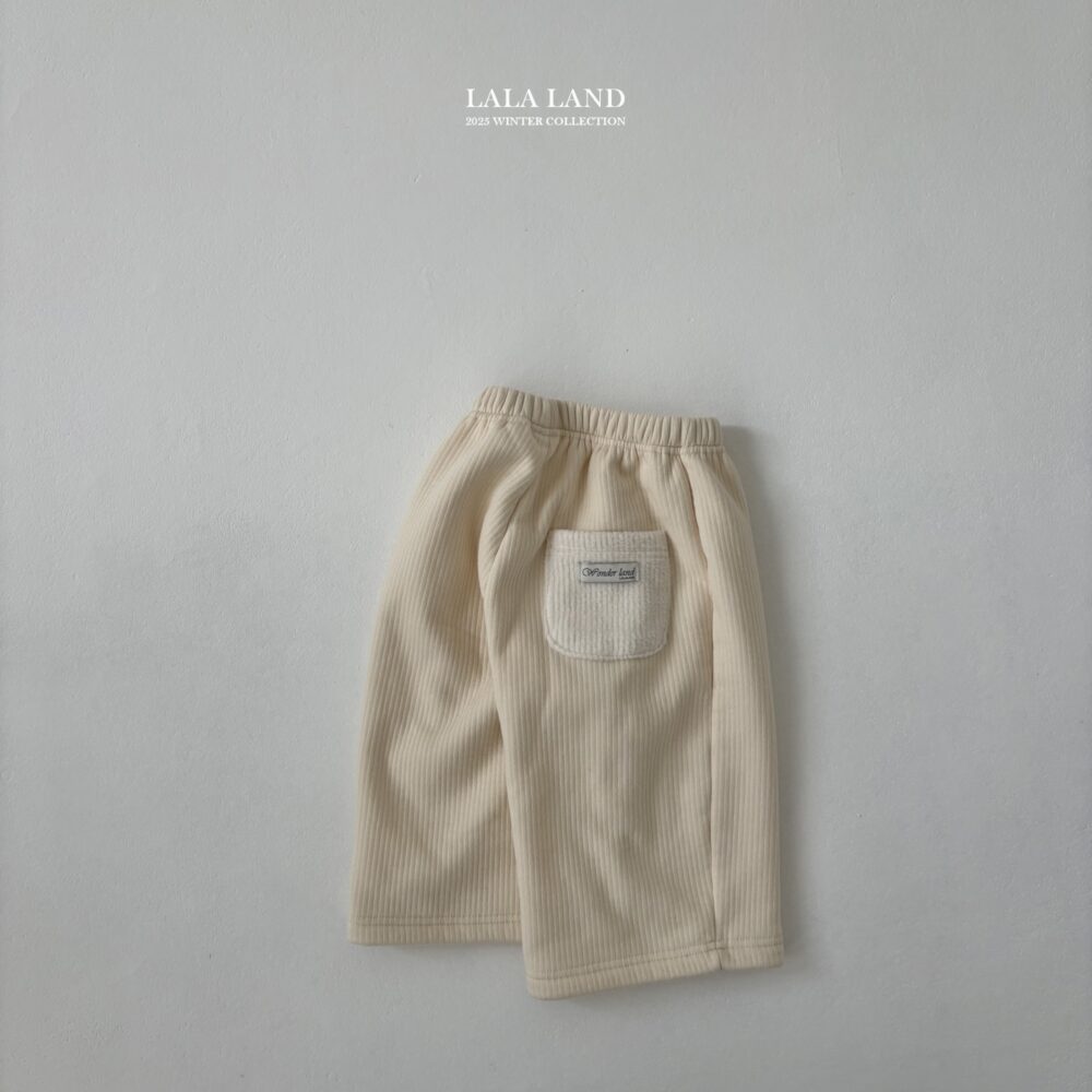 <b>LALALAND褲子</b>Winter 스판골지 밍크바지 75-120CM