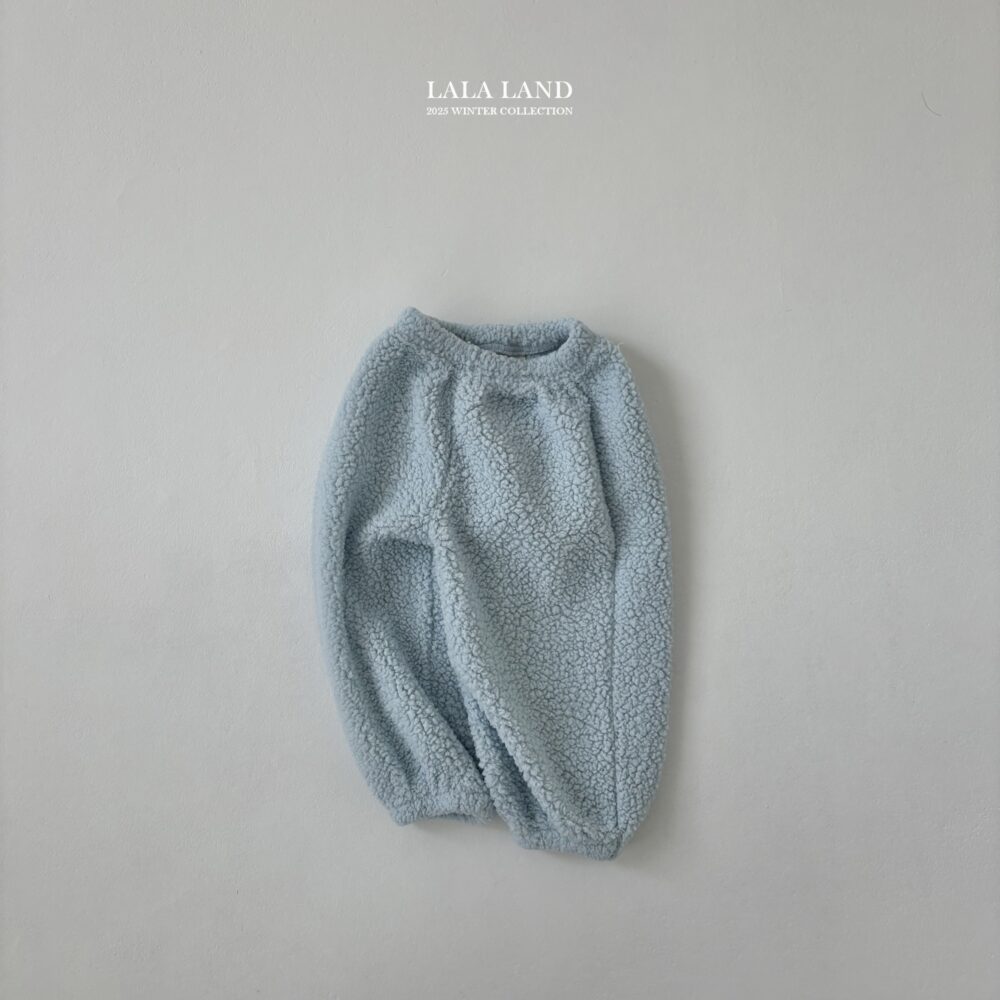 <b>LALALAND褲子</b>Winter 뽀글 조거 팬츠 75-120CM