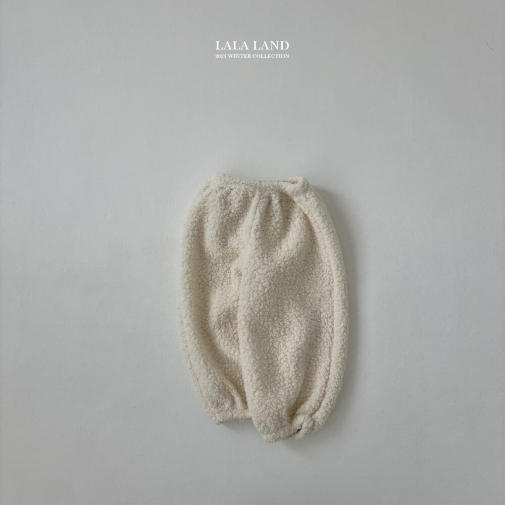 <b>LALALAND褲子</b>Winter 뽀글 조거 팬츠 75-120CM