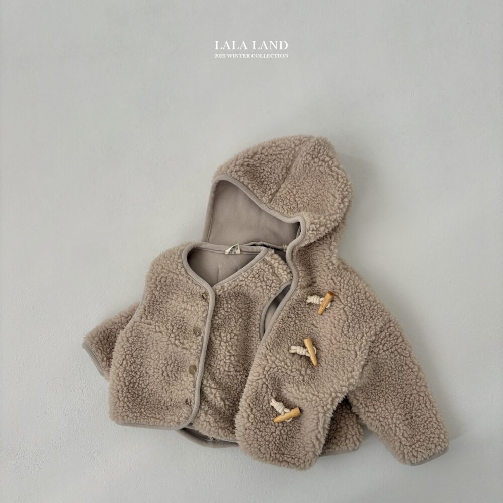 <b>LALALAND外套</b>Winter 베어 후드 떡코 75-120CM