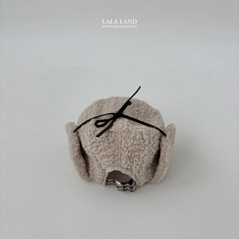 <b>LALALAND帽子</b>Winter 베어 귀달이 캡 75-120CM