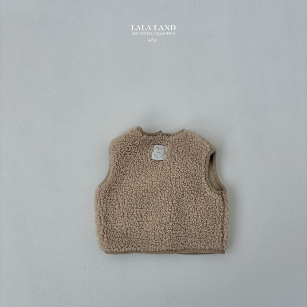 <b>LALALAND背心</b>Winter보아털 조끼 6-20M