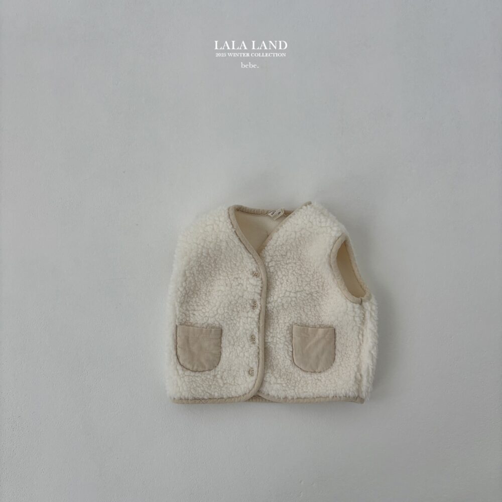 <b>LALALAND背心</b>Winter보아털 조끼 6-20M
