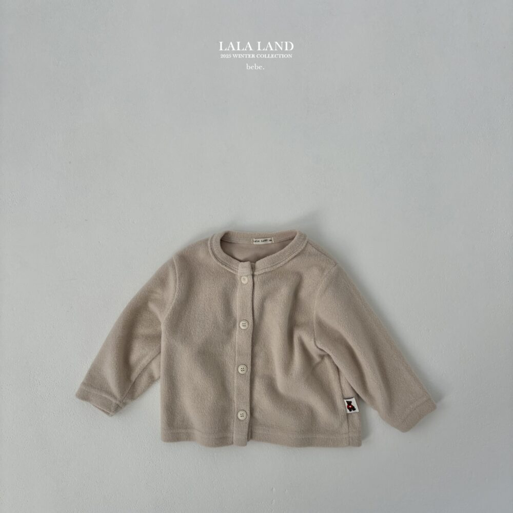 <b>LALALAND罩衫</b>Winter 피치 랍빠 가디건  6-20M