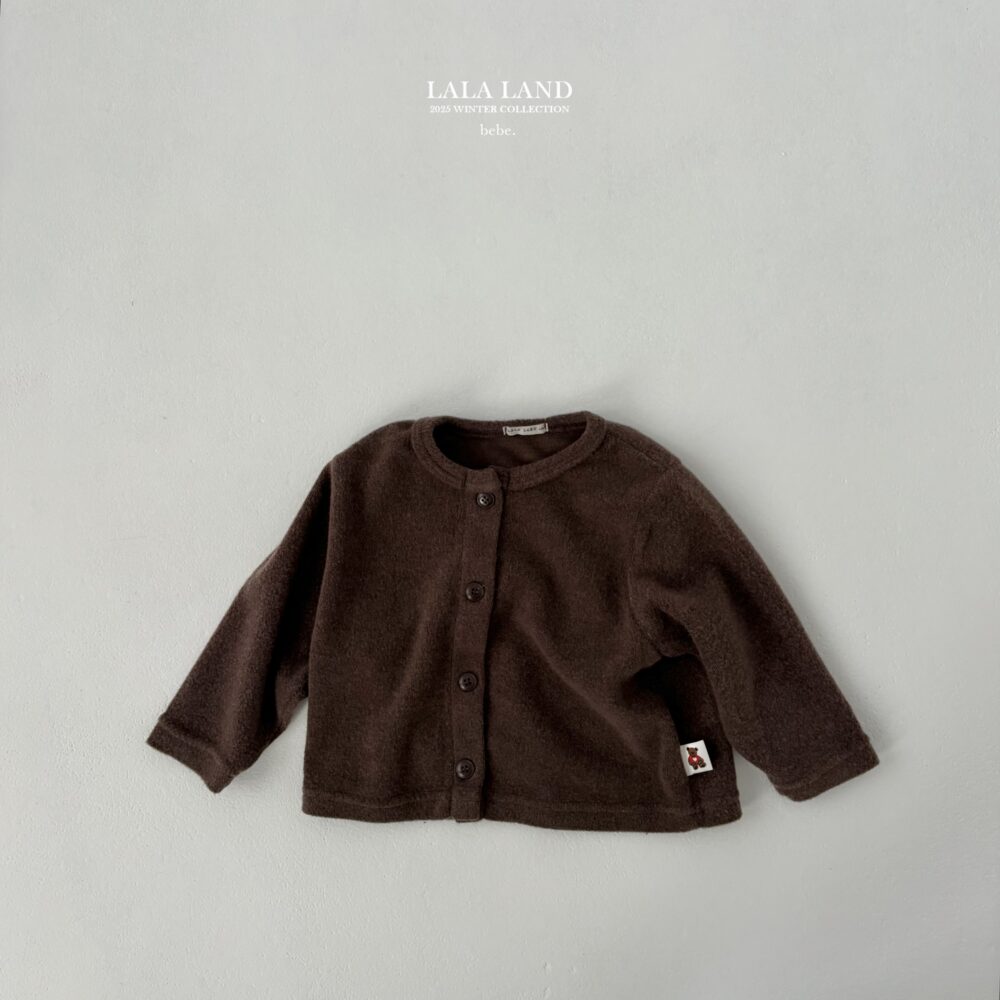 <b>LALALAND罩衫</b>Winter 피치 랍빠 가디건  6-20M