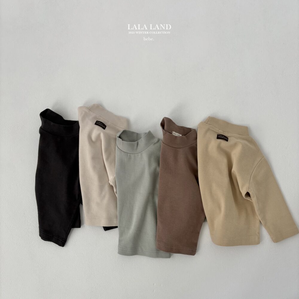 <b>LALALANDT恤</b>Winter 피치 폴라티 6-20M