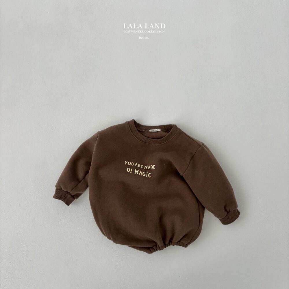 <b>LALALAND包屁衣</b>Winter매직 기모 슈트  6-20M